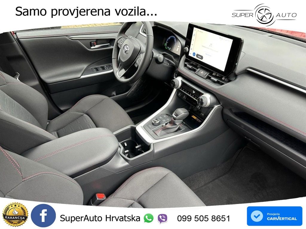 Toyota RAV4 2.5 (306 KS) Hybrid AWD-i eCVT LED+GR SJED+ACC