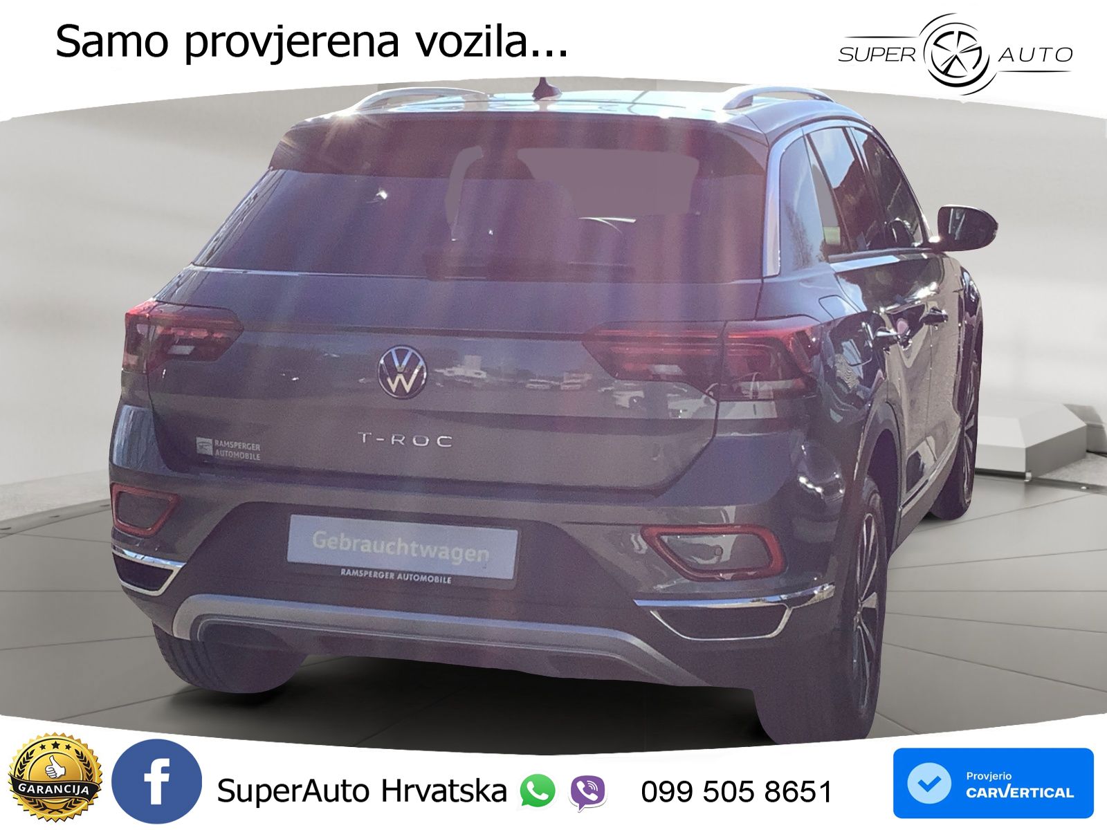 Volkswagen T-Roc I 1.5 TSI (150 KS) DSG LED+GR SJED+ACC