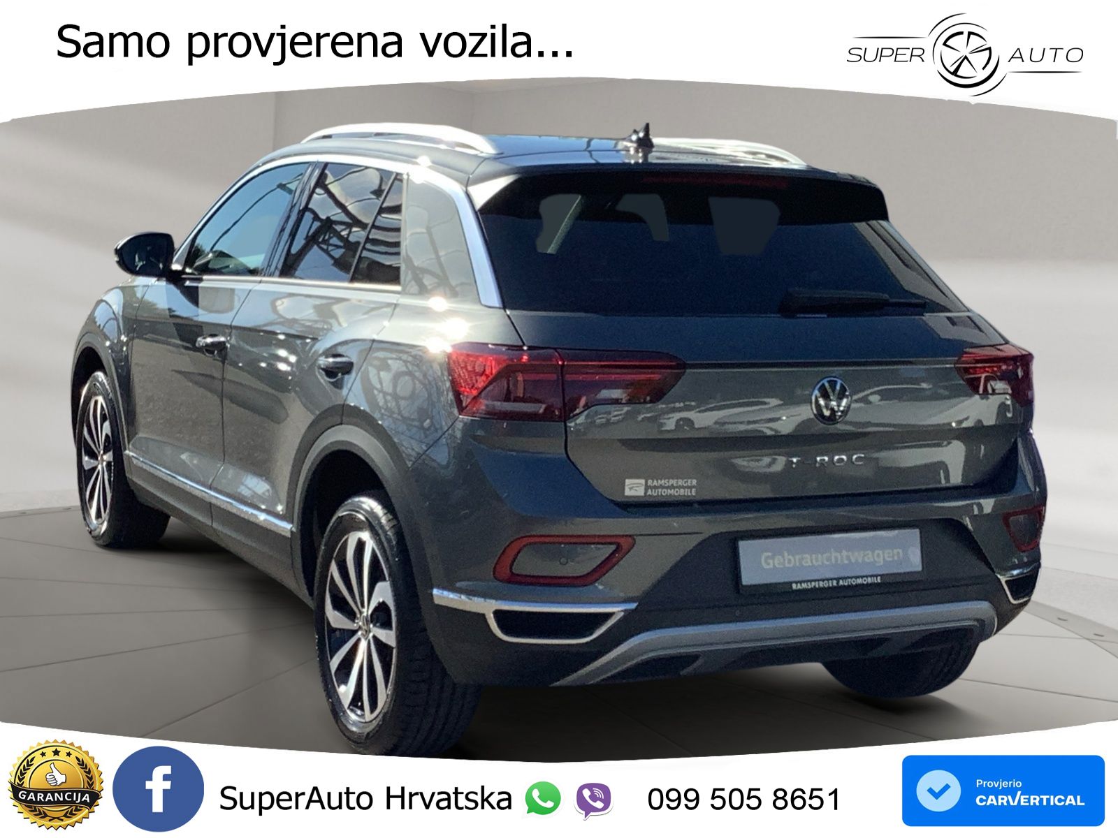 Volkswagen T-Roc I 1.5 TSI (150 KS) DSG LED+GR SJED+ACC