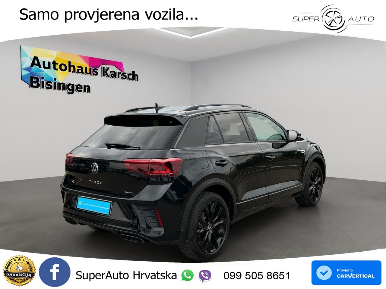 Volkswagen T-Roc I 2.0 TSI (190 KS) 4M DSG LED+GR SJED+ACC