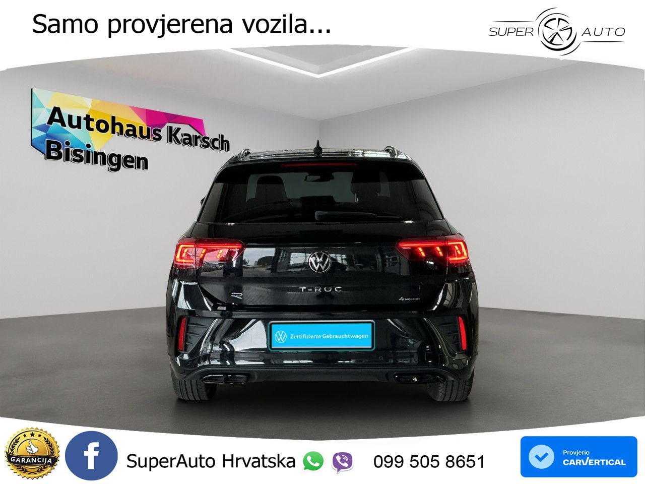 Volkswagen T-Roc I 2.0 TSI (190 KS) 4M DSG LED+GR SJED+ACC