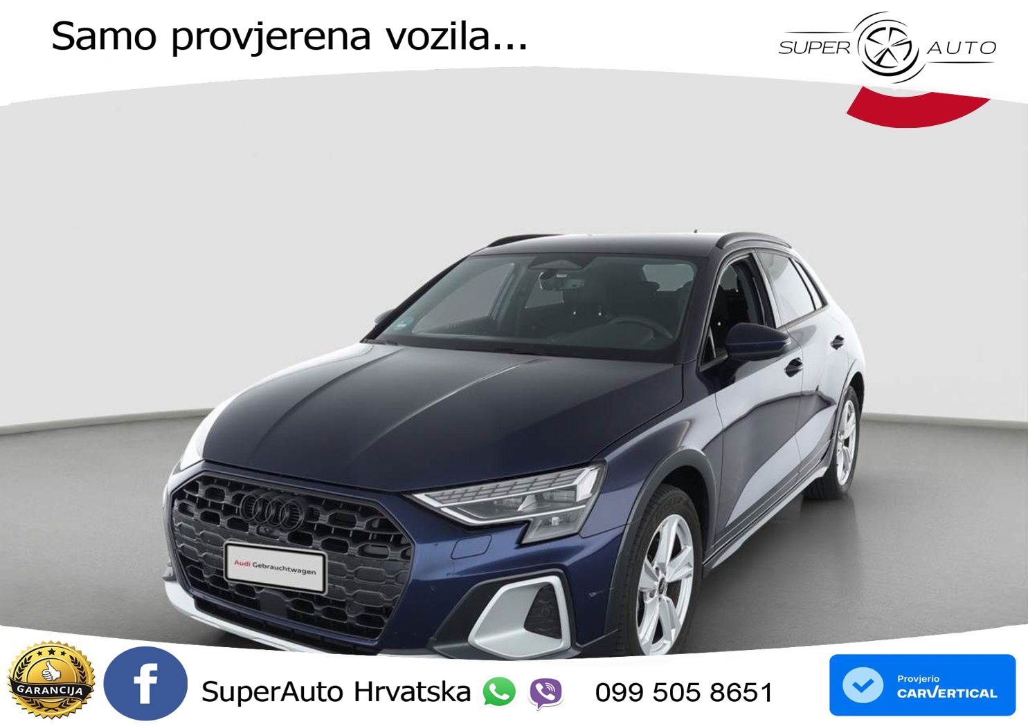 Audi A3 allstreet 35 TFSI (150 KS) LED+GR SJED+ACC
