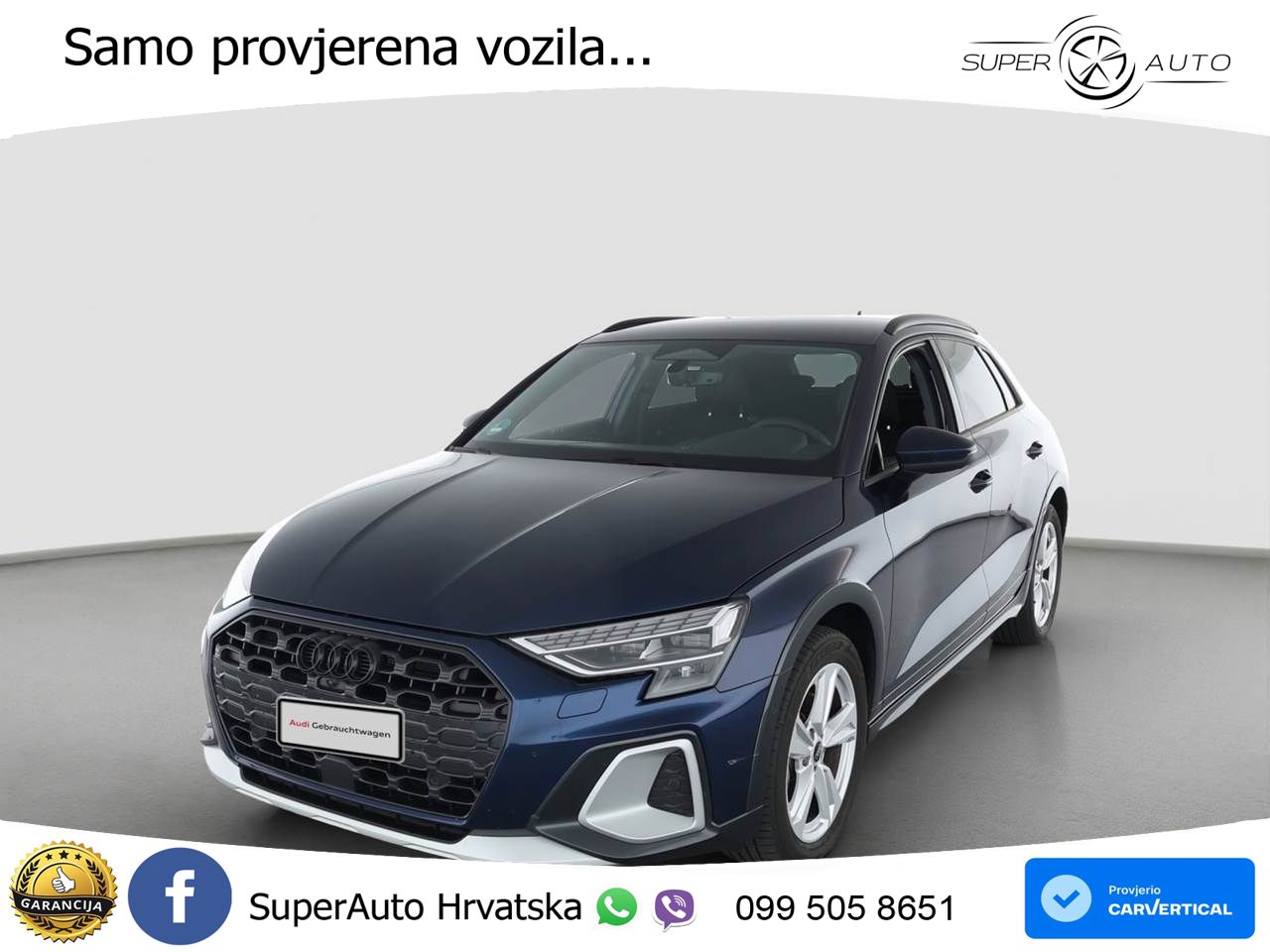 Audi A3 allstreet 35 TFSI (150 KS) LED+GR SJED+ACC