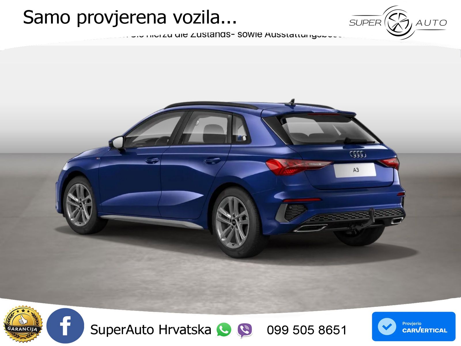 Audi A3 35 TDI (150 KS) S tronic S line