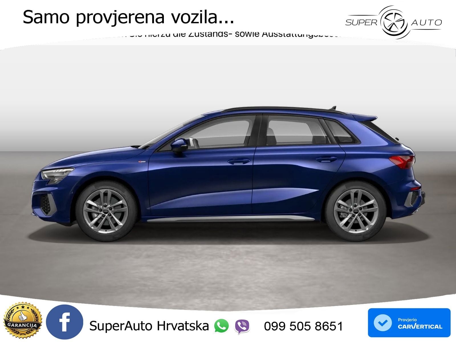 Audi A3 35 TDI (150 KS) S tronic S line