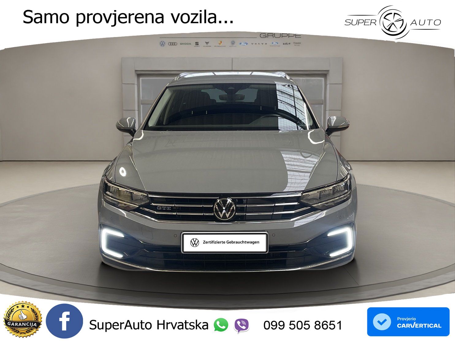 Volkswagen Passat Variant GTE 1.4 TSI (218 KS) DSG LED+GR SJED+ACC