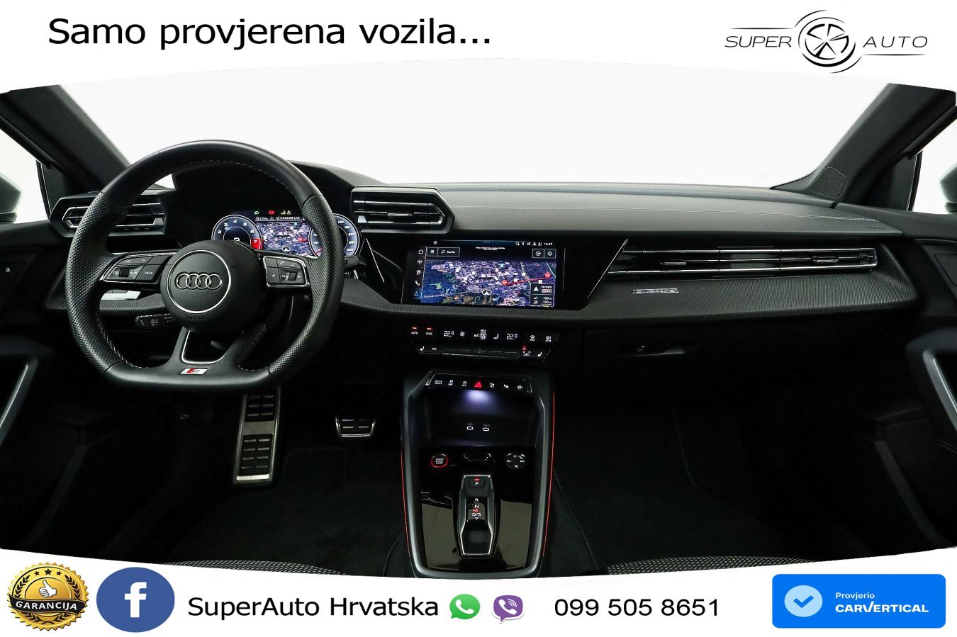 Audi S3 2.0 TFSI (333 KS) quattro S tronic LED+GR SJED+ACC
