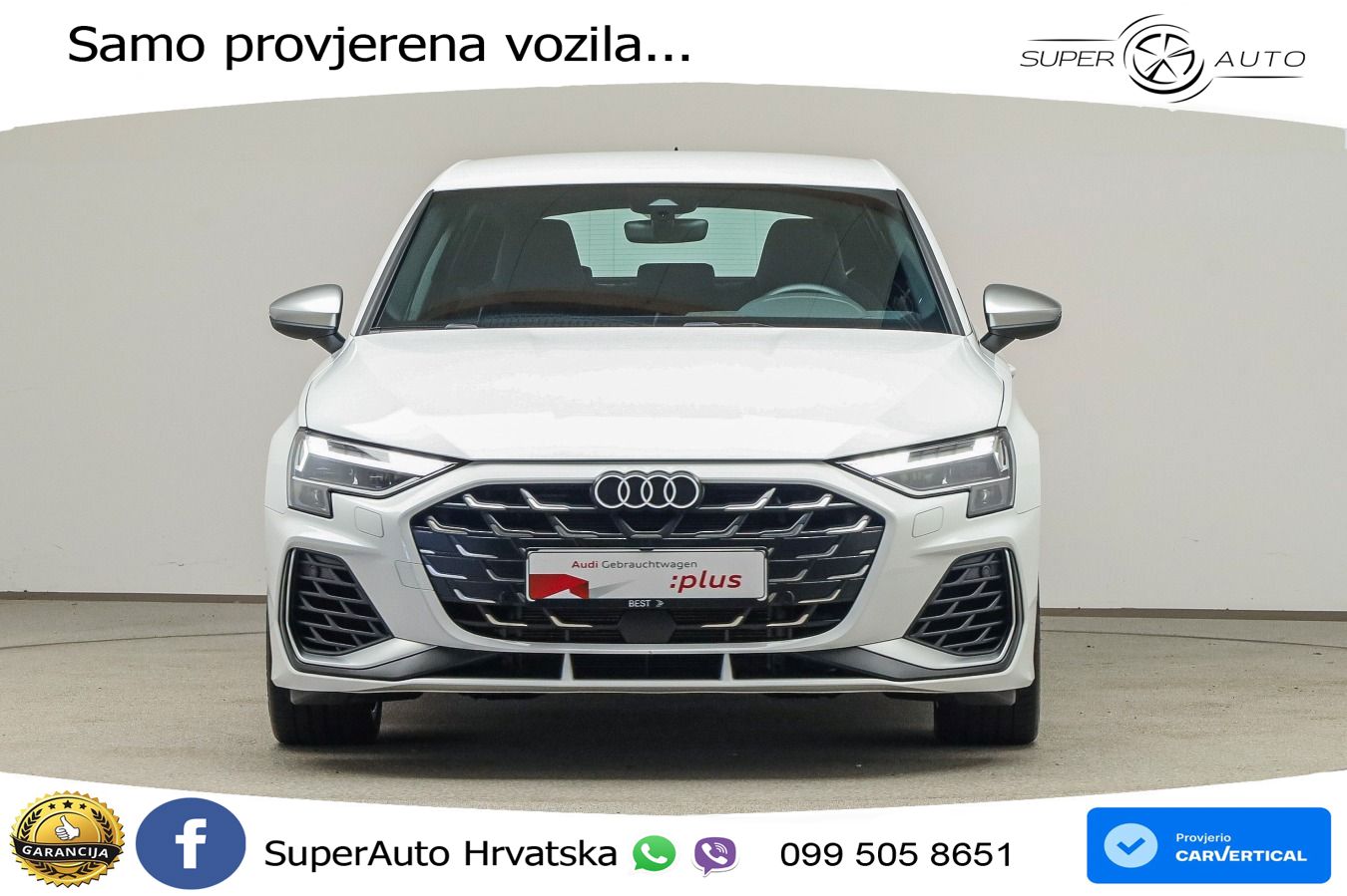 Audi S3 2.0 TFSI (333 KS) quattro S tronic LED+GR SJED+ACC