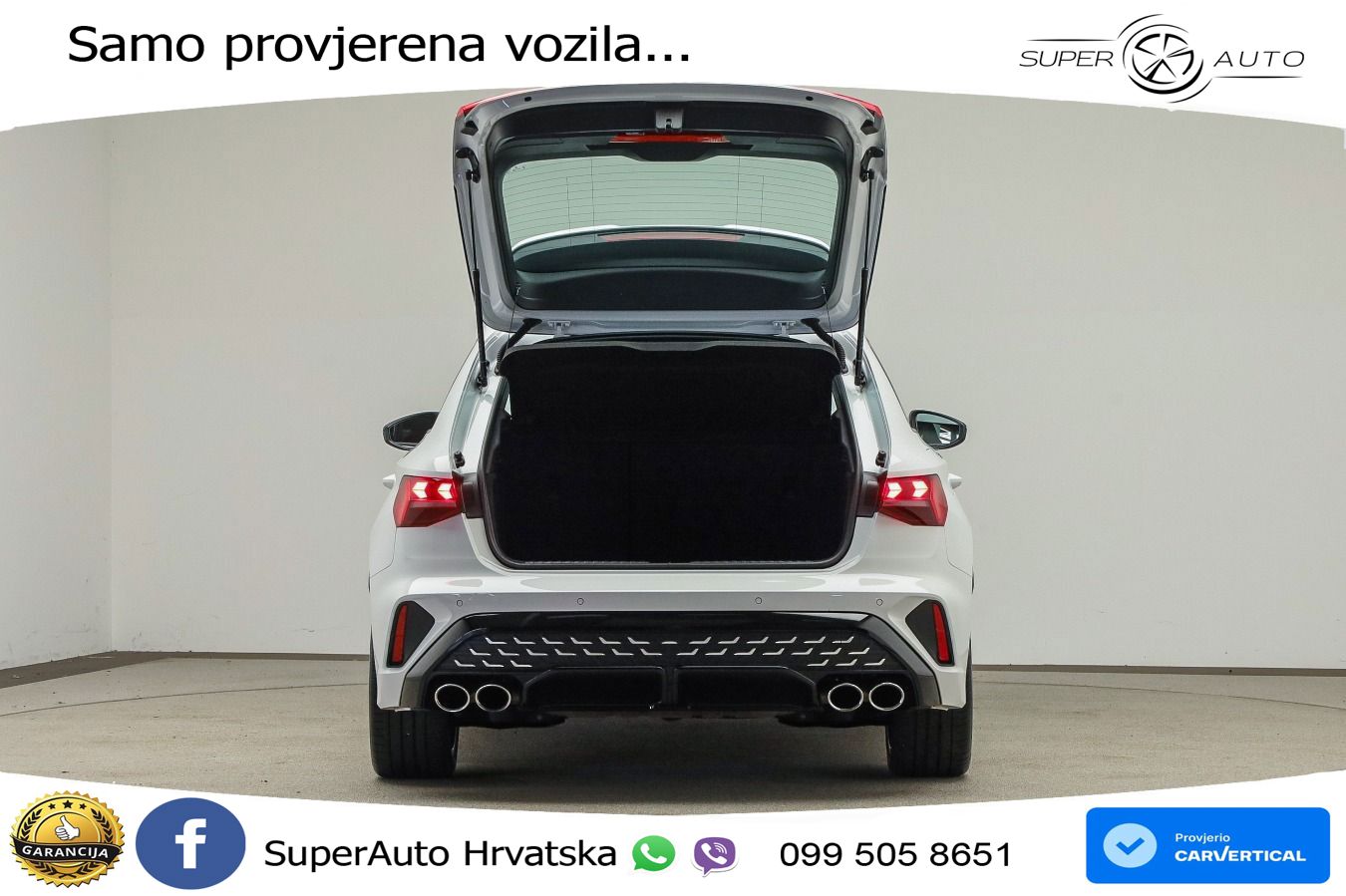 Audi S3 2.0 TFSI (333 KS) quattro S tronic LED+GR SJED+ACC