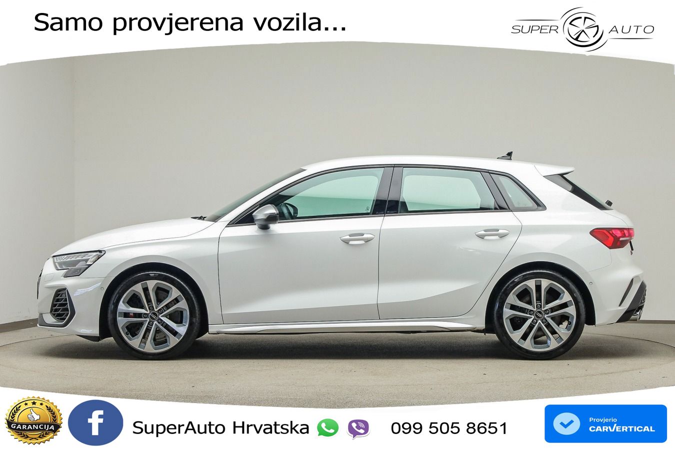 Audi S3 2.0 TFSI (333 KS) quattro S tronic LED+GR SJED+ACC