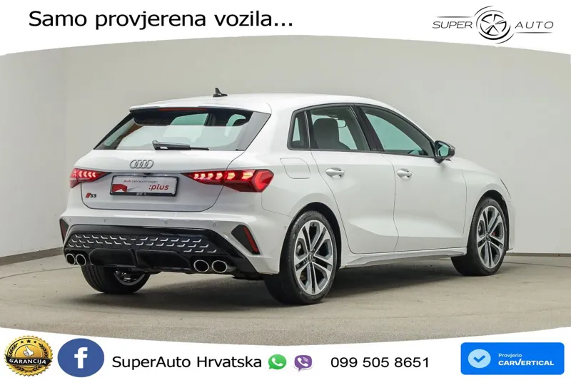 Audi S3 2.0 TFSI (333 KS) quattro S tronic LED+GR SJED+ACC