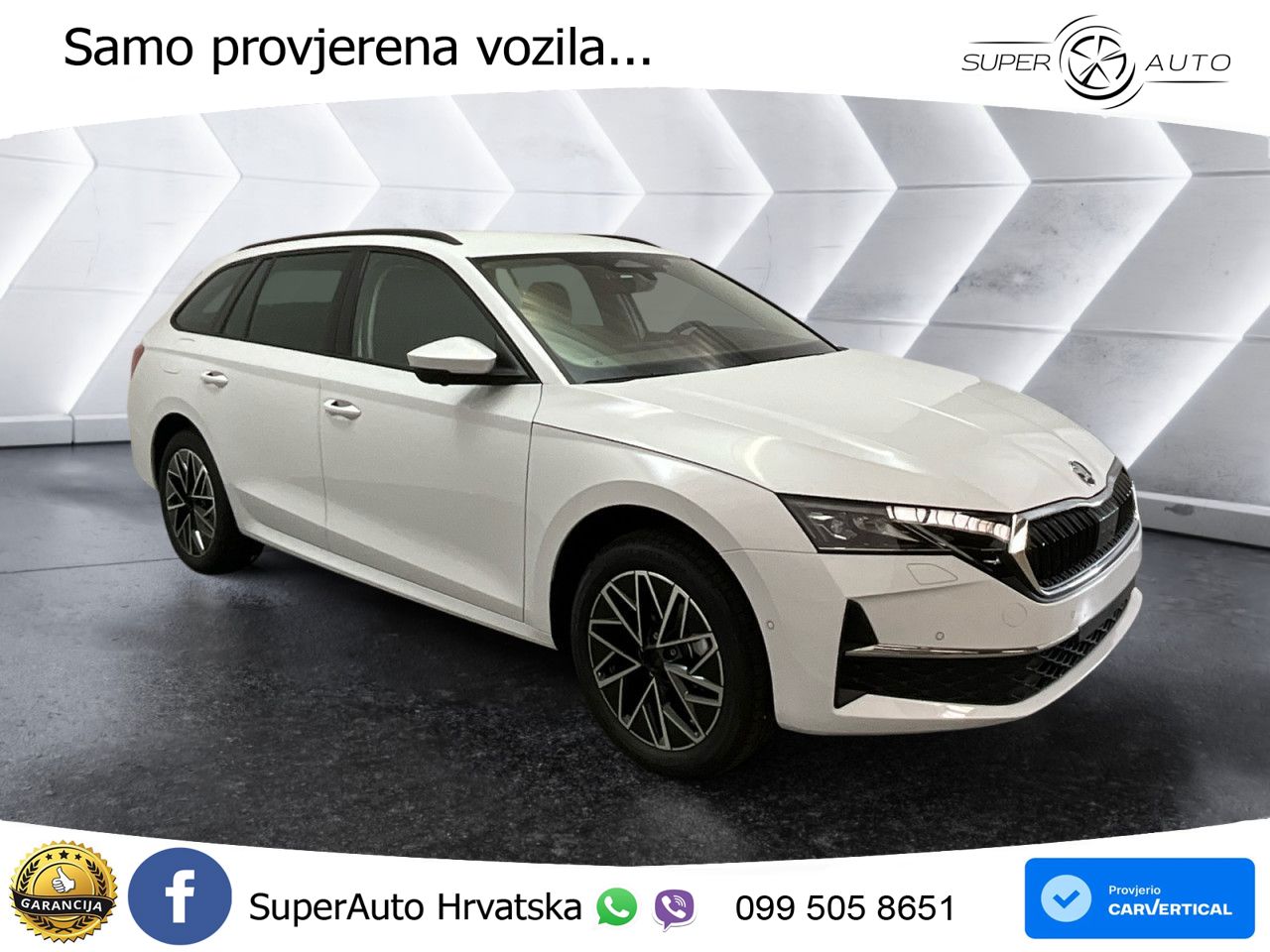 Škoda Octavia Combi 2.0 TDI (150 KS) DSG MATRIX+GR SJED+KAM