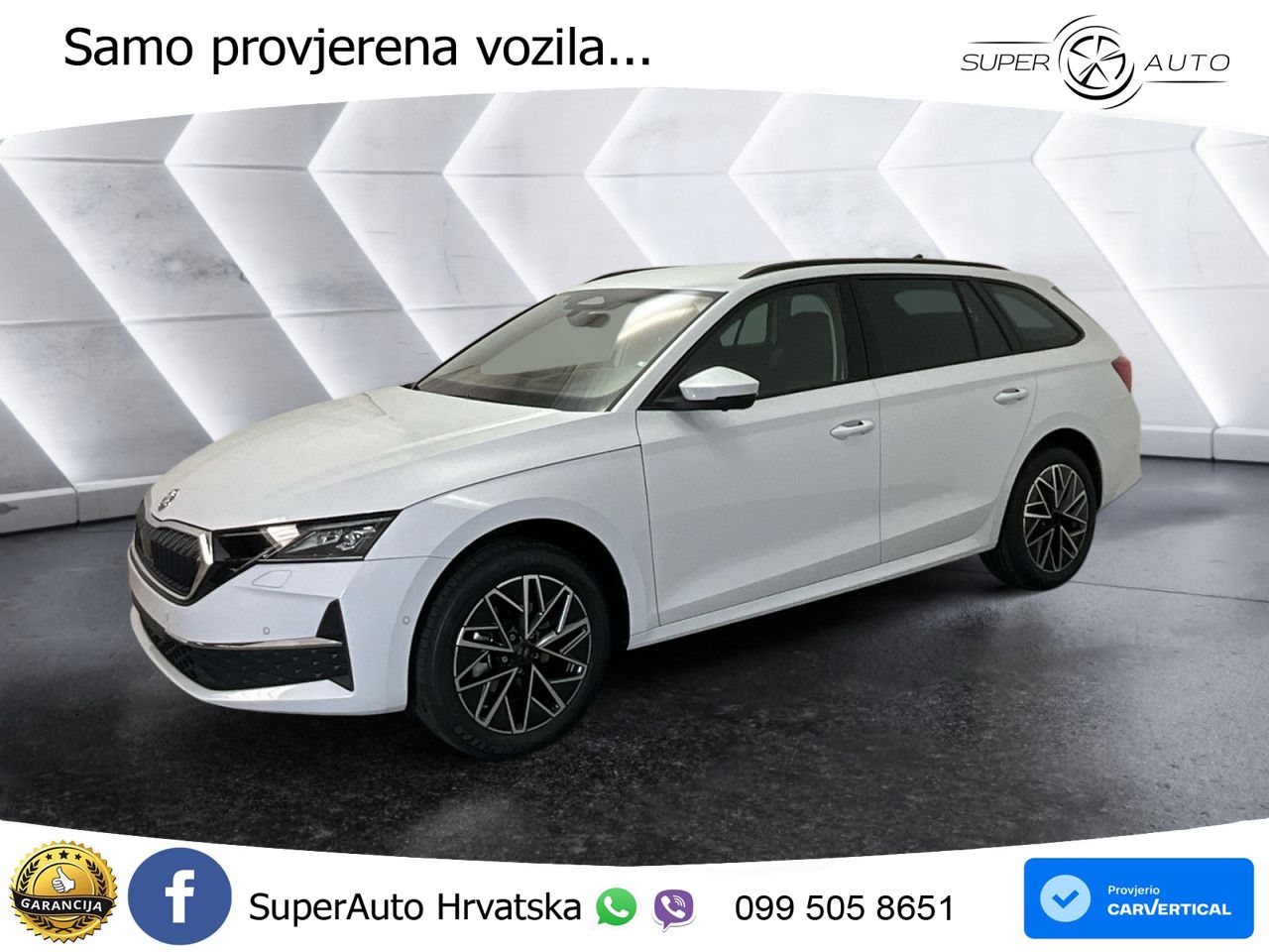 Škoda Octavia Combi 2.0 TDI (150 KS) DSG MATRIX+GR SJED+KAM