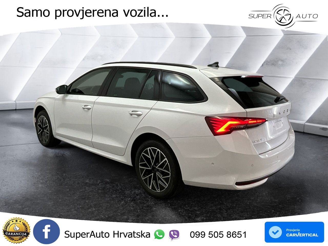 Škoda Octavia Combi 2.0 TDI (150 KS) DSG MATRIX+GR SJED+KAM