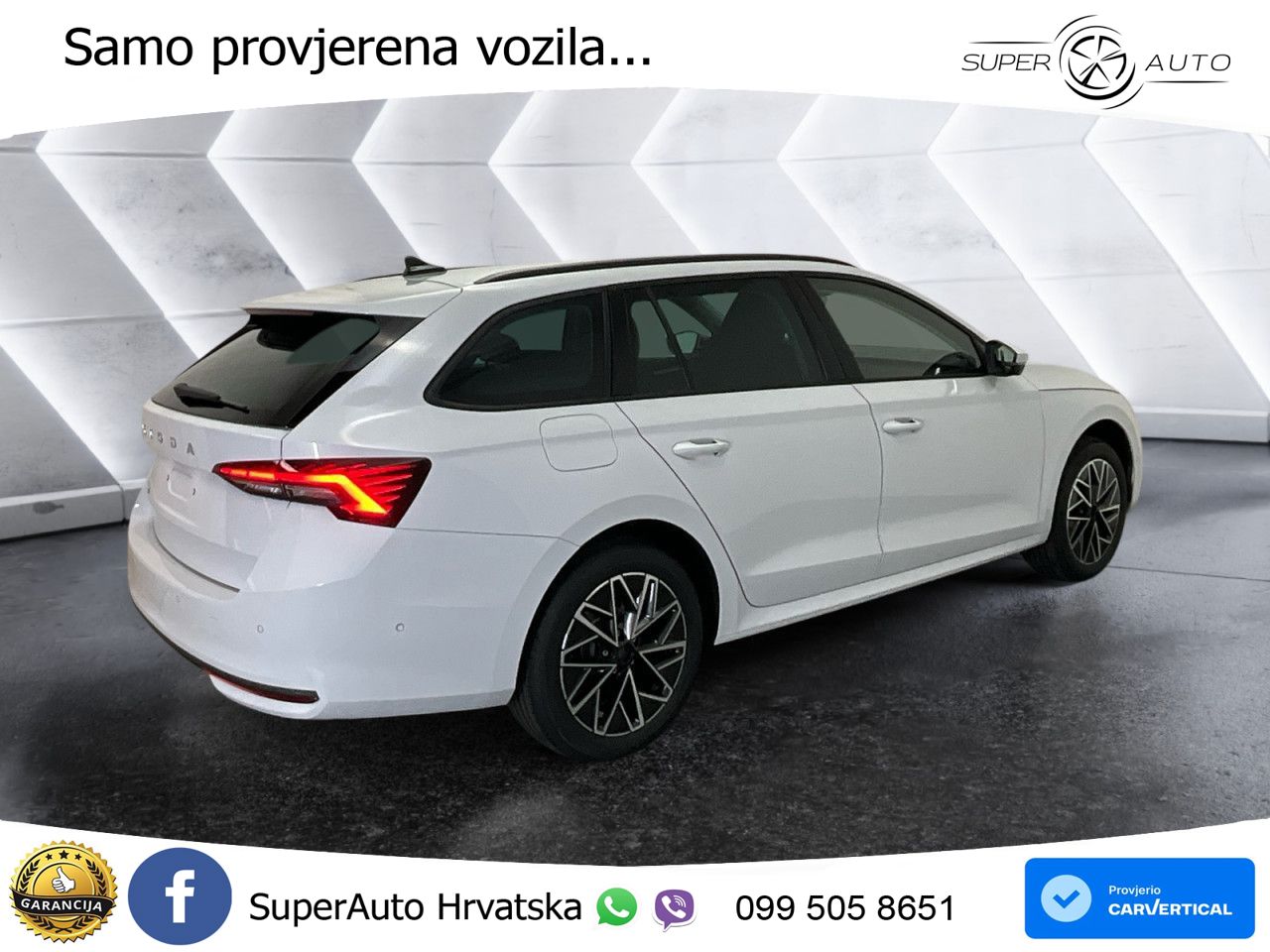 Škoda Octavia Combi 2.0 TDI (150 KS) DSG MATRIX+GR SJED+KAM