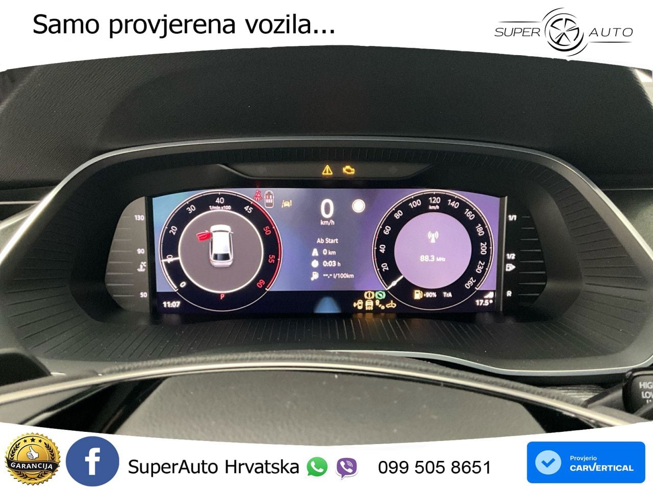 Škoda Octavia Combi 2.0 TDI (150 KS) DSG MATRIX+GR SJED+KAM