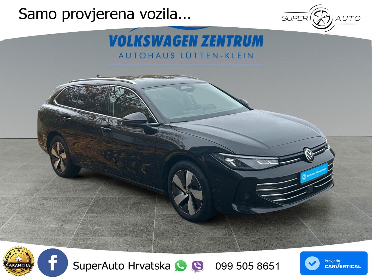 Volkswagen Passat Variant 1.5 TSI (204 KS) eHybrid DSG Business LED+GR SJED+ACC