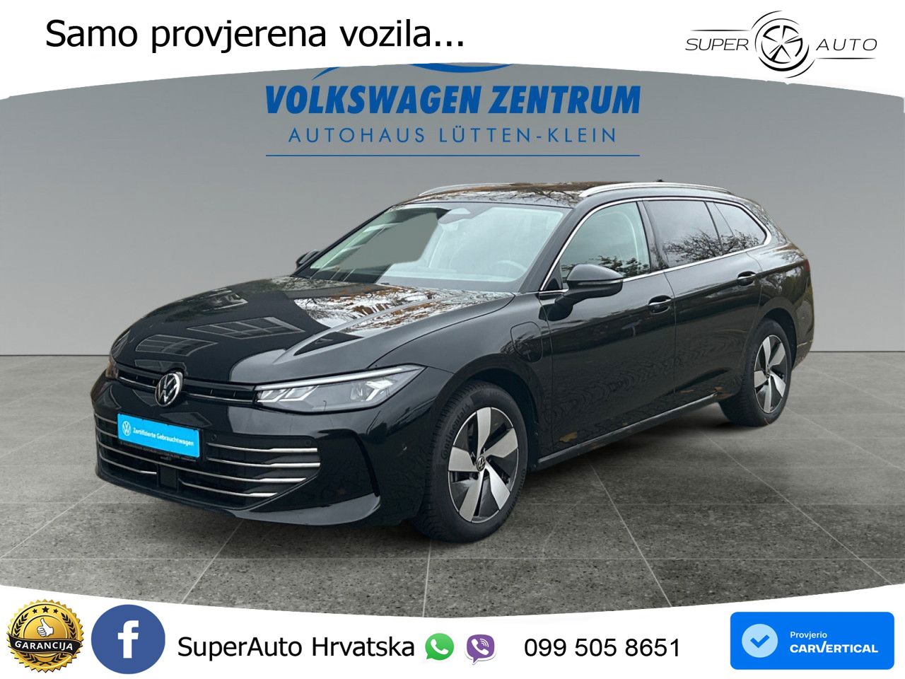 Volkswagen Passat Variant 1.5 TSI (204 KS) eHybrid DSG Business LED+GR SJED+ACC