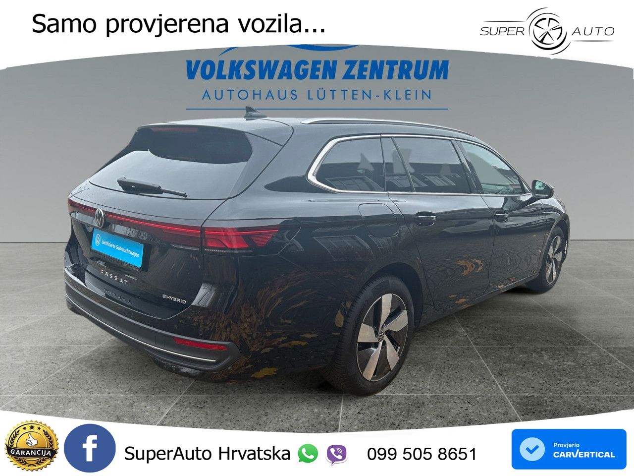 Volkswagen Passat Variant 1.5 TSI (204 KS) eHybrid DSG Business LED+GR SJED+ACC