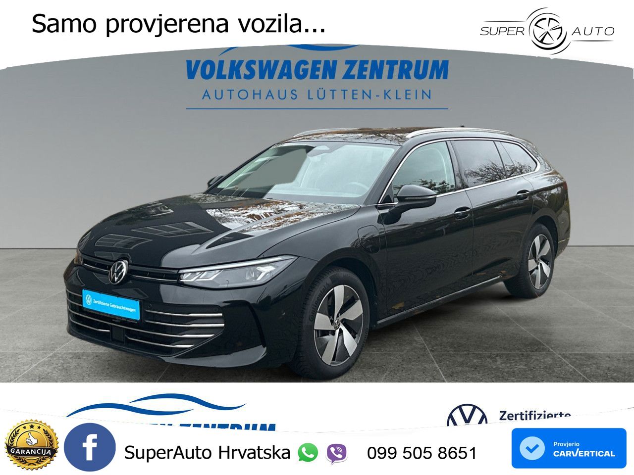 Volkswagen Passat Variant 1.5 TSI (204 KS) eHybrid DSG Business LED+GR SJED+ACC