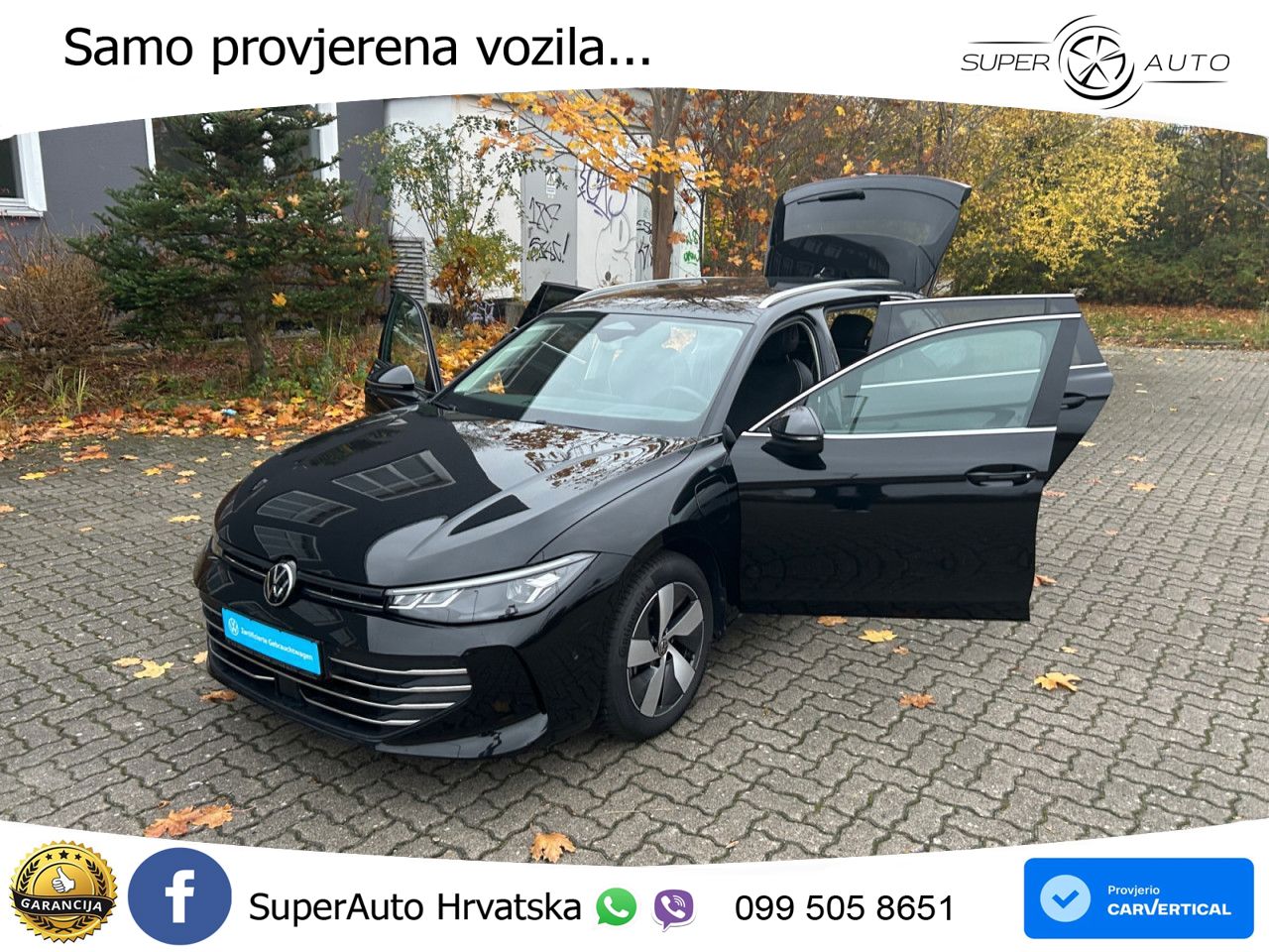 Volkswagen Passat Variant 1.5 TSI (204 KS) eHybrid DSG Business LED+GR SJED+ACC