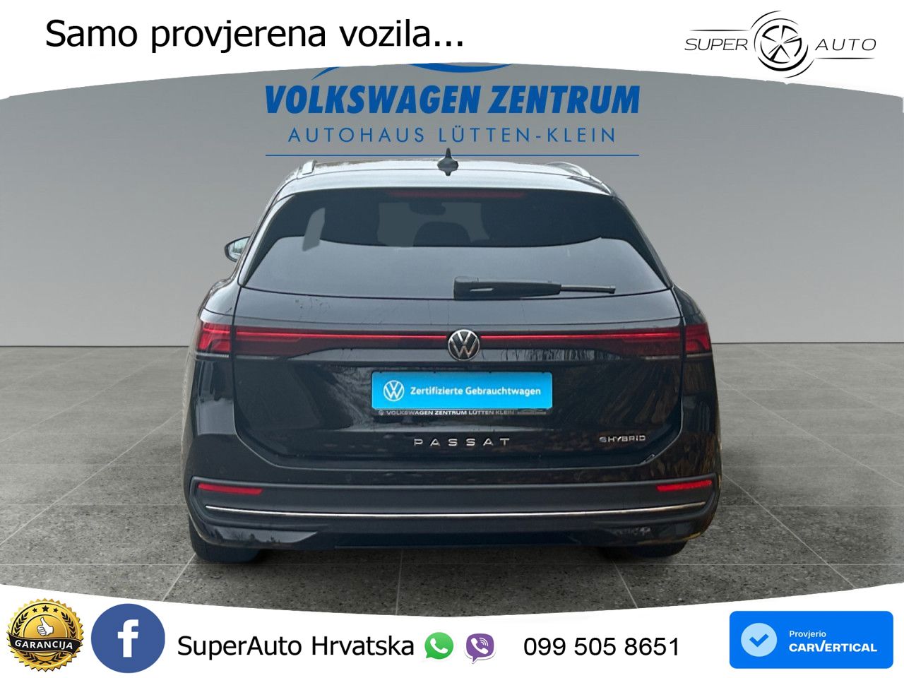 Volkswagen Passat Variant 1.5 TSI (204 KS) eHybrid DSG Business LED+GR SJED+ACC