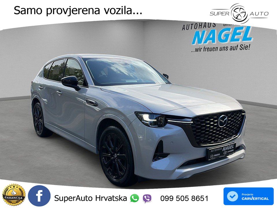 Mazda CX-60 2.5 e-Skyactiv (328 KS) AWD Automatic MATRIX+GR SJED+KAM