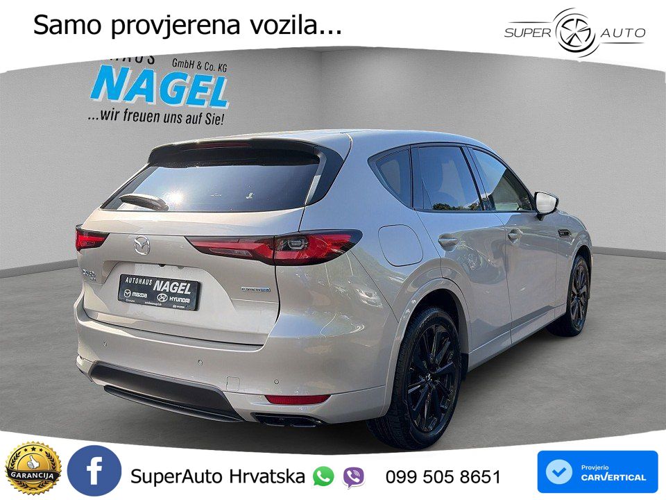 Mazda CX-60 2.5 e-Skyactiv (328 KS) AWD Automatic MATRIX+GR SJED+KAM