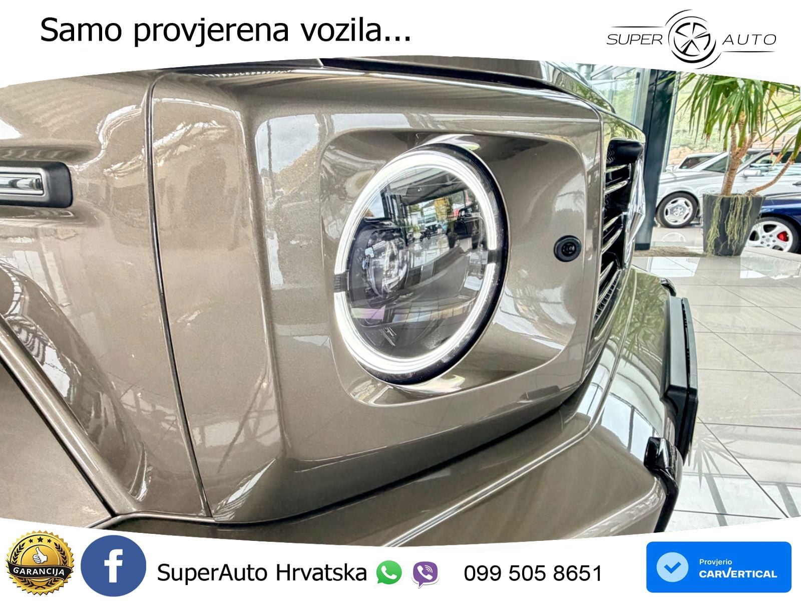 Mercedes G 500 Long V8 (422 KS) 4MATIC 9G-TRONIC AMG LED+GR SJED+ACC