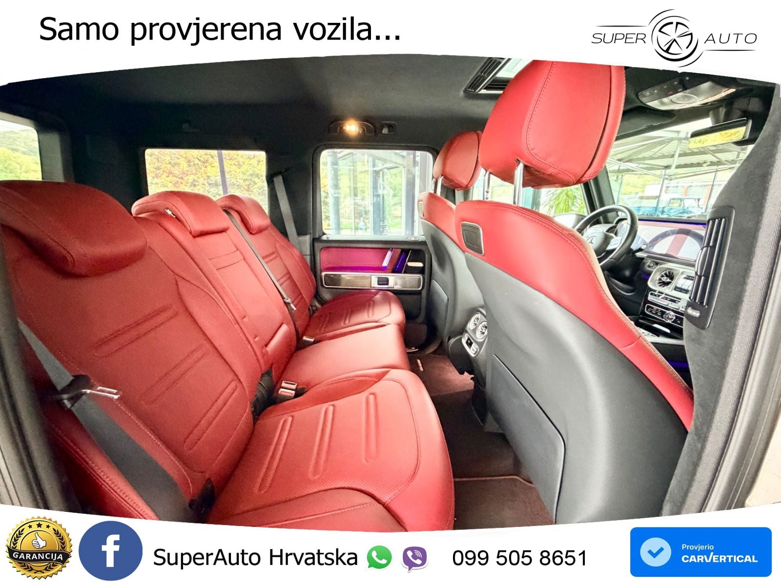 Mercedes G 500 Long V8 (422 KS) 4MATIC 9G-TRONIC AMG LED+GR SJED+ACC
