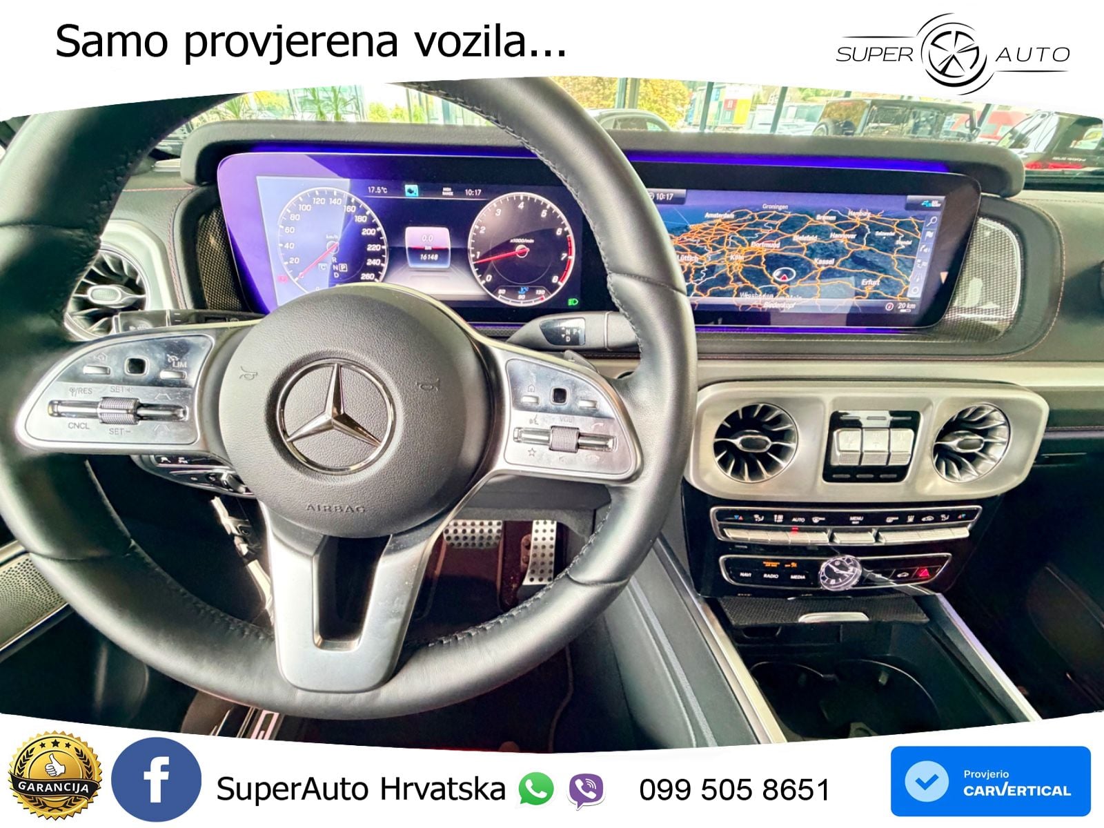 Mercedes G 500 Long V8 (422 KS) 4MATIC 9G-TRONIC AMG LED+GR SJED+ACC