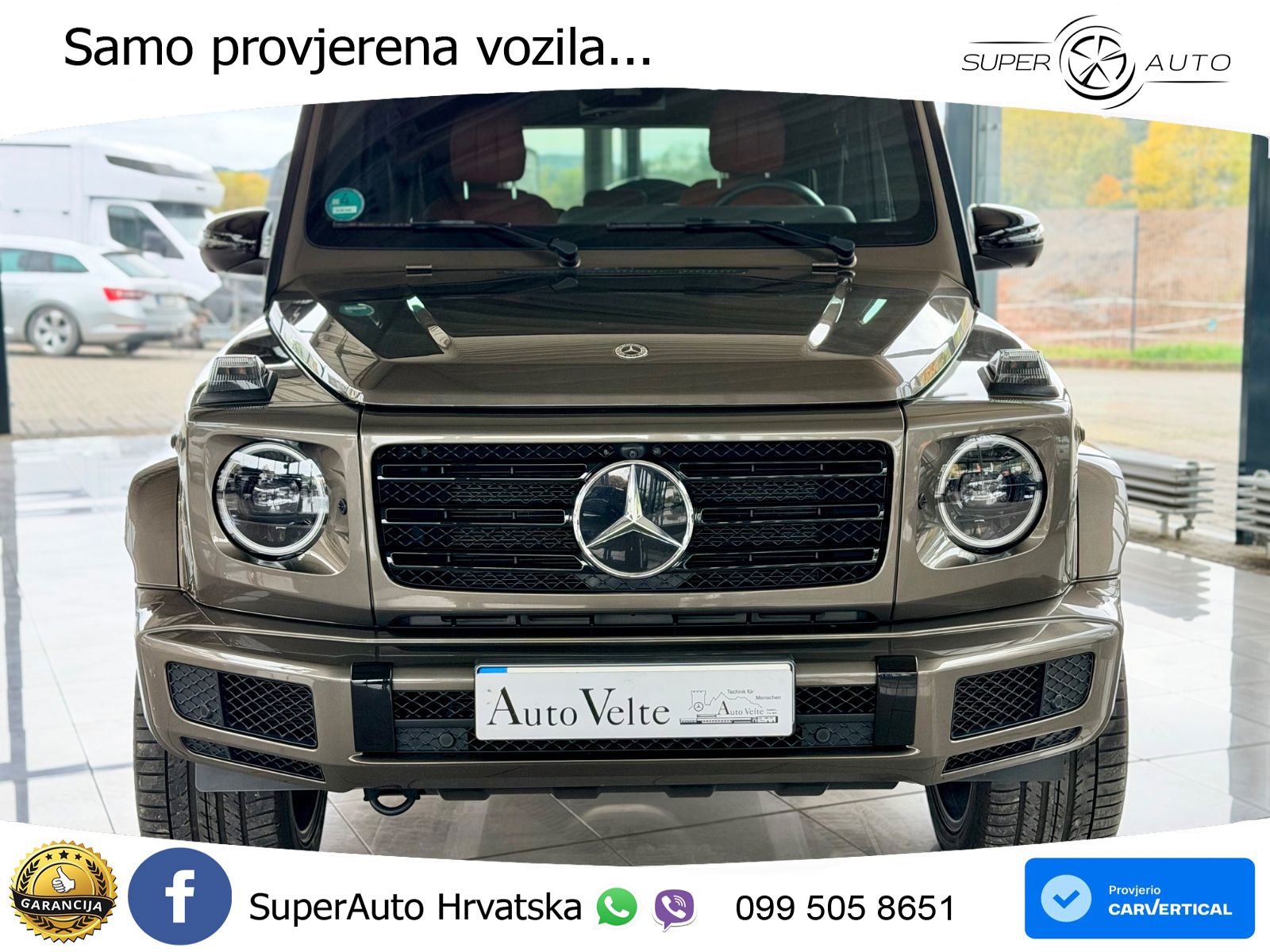 Mercedes G 500 Long V8 (422 KS) 4MATIC 9G-TRONIC AMG LED+GR SJED+ACC