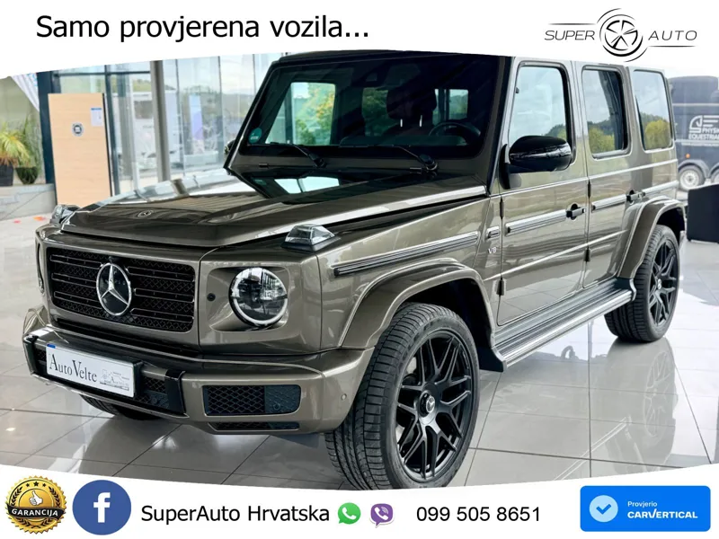 Mercedes G 500 Long V8 (422 KS) 4MATIC 9G-TRONIC AMG LED+GR SJED+ACC