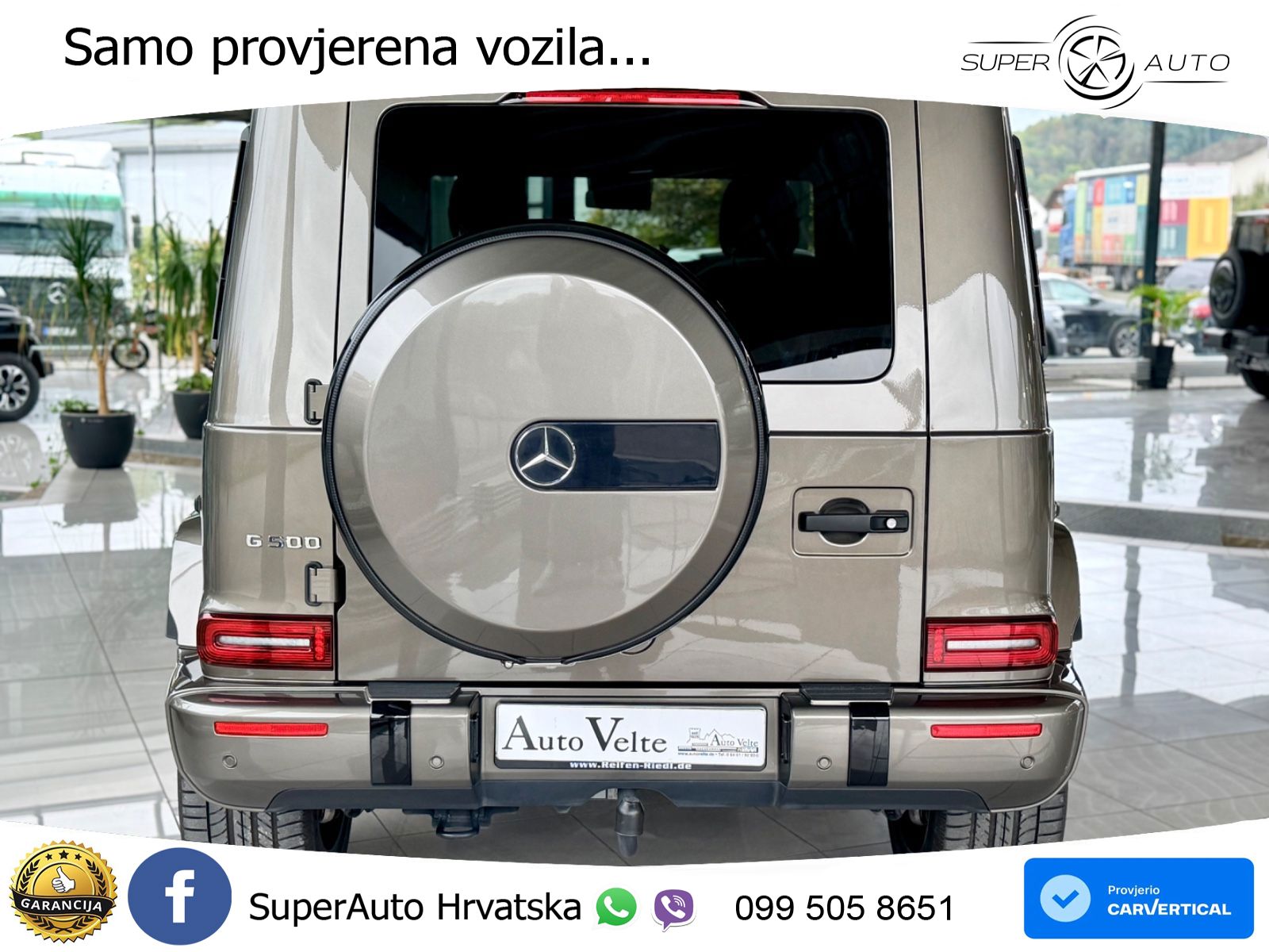 Mercedes G 500 Long V8 (422 KS) 4MATIC 9G-TRONIC AMG LED+GR SJED+ACC