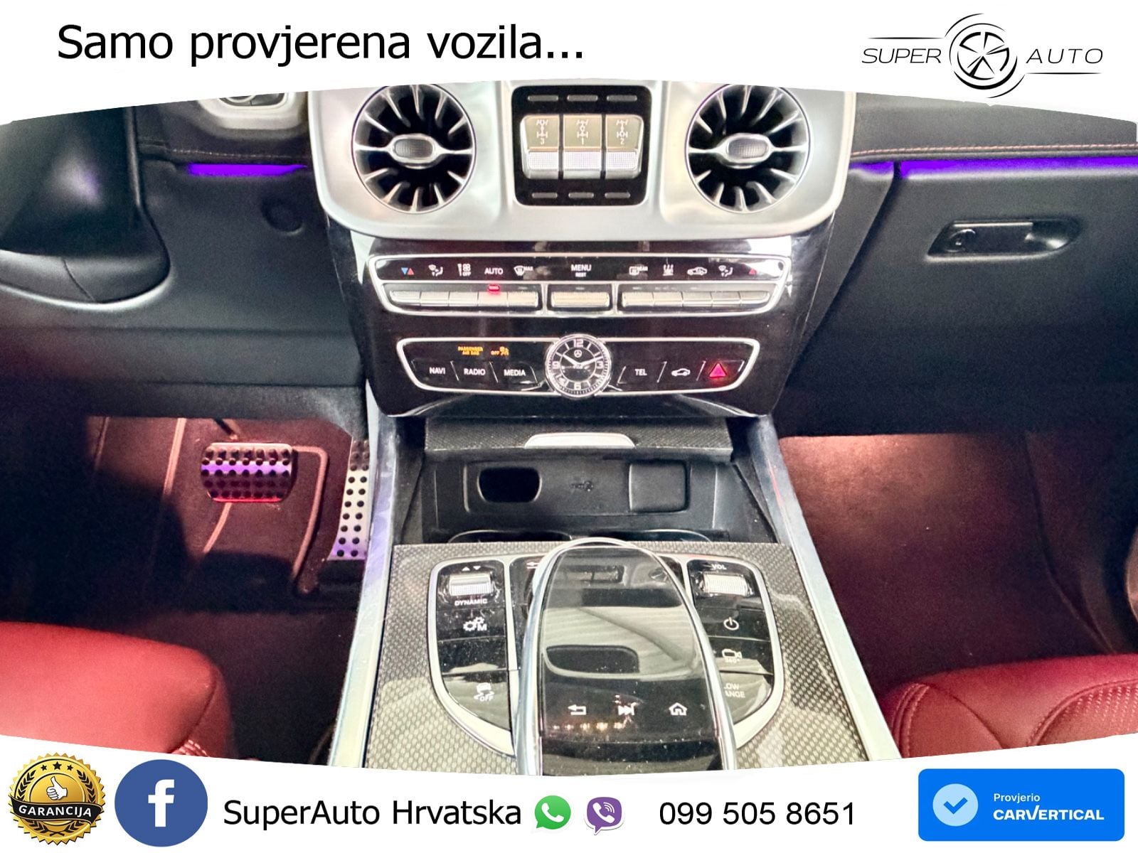 Mercedes G 500 Long V8 (422 KS) 4MATIC 9G-TRONIC AMG LED+GR SJED+ACC