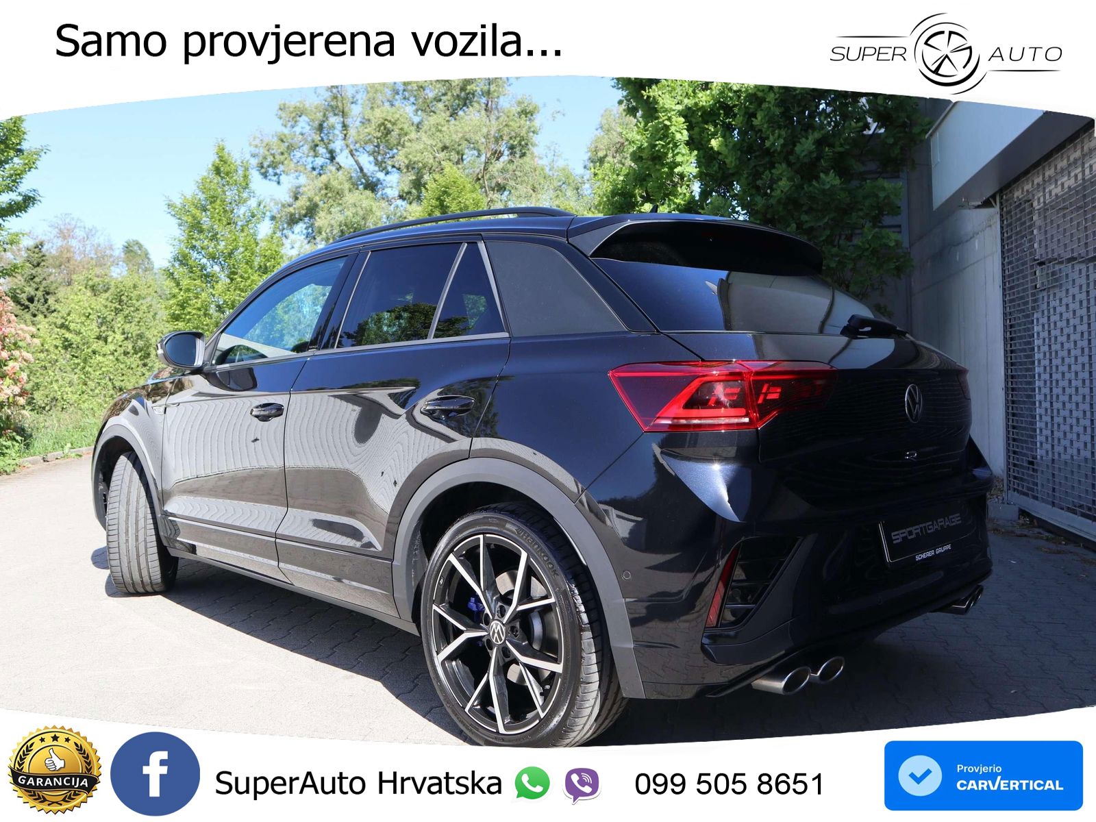 Volkswagen T-Roc I R 2.0 TSI (300 KS) OPF 4M DSG MATRIX+GR SJED+KAM