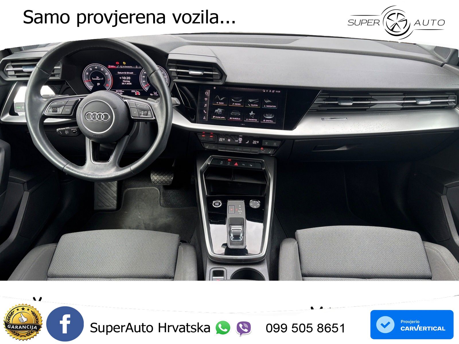 Audi A3 35 TFSI (150 KS) S tronic LED+GR SJED+ACC