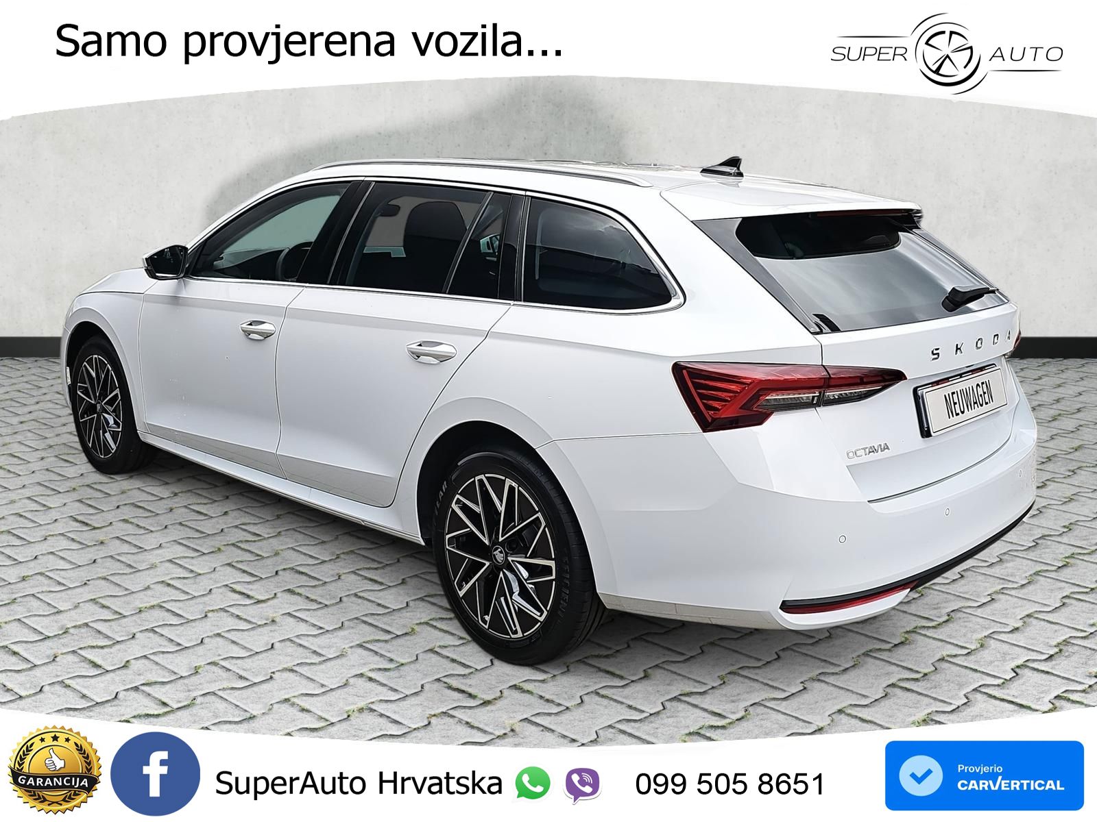Škoda Octavia Combi 2.0 TDI (150 KS) DSG Selection LED+GR SJED+ACC