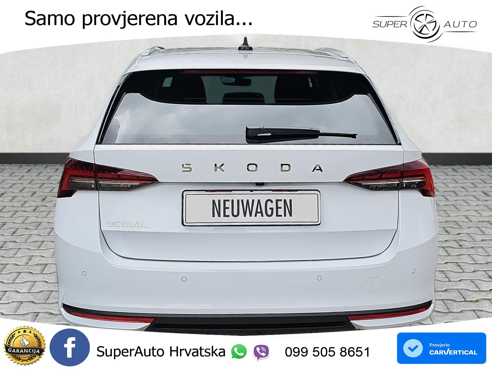 Škoda Octavia Combi 2.0 TDI (150 KS) DSG Selection LED+GR SJED+ACC