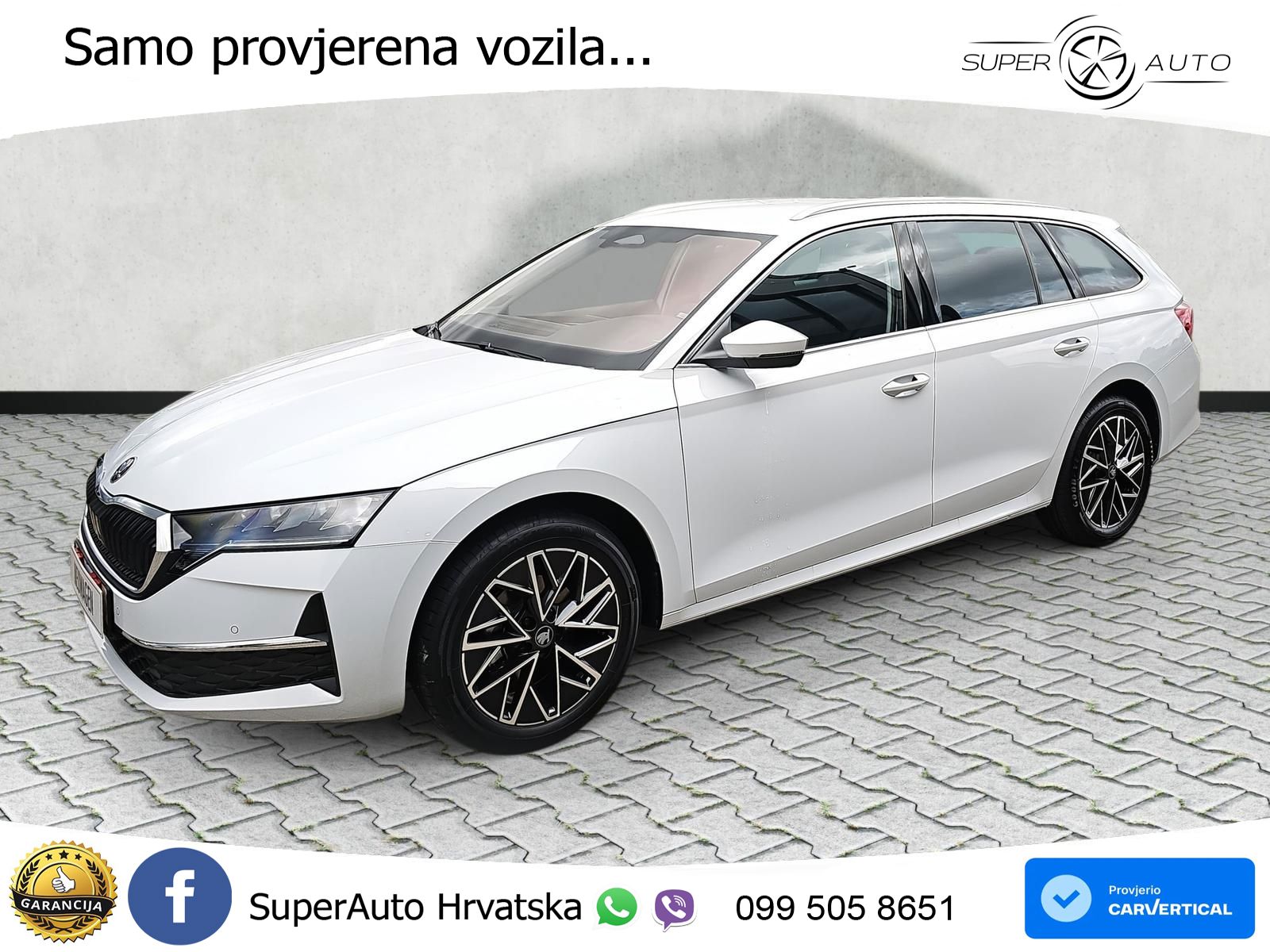 Škoda Octavia Combi 2.0 TDI (150 KS) DSG Selection LED+GR SJED+ACC