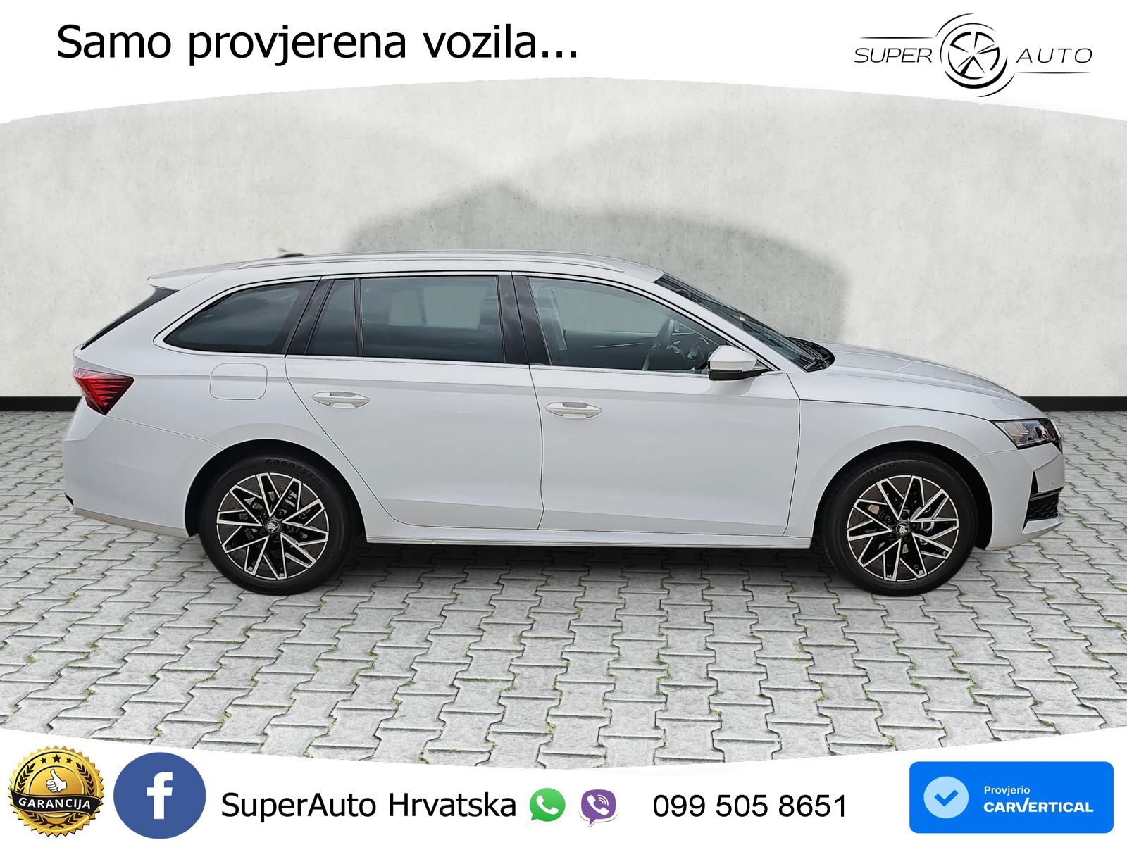 Škoda Octavia Combi 2.0 TDI (150 KS) DSG Selection LED+GR SJED+ACC