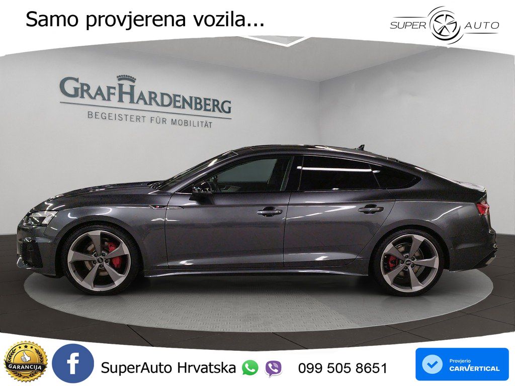 Audi A5 Sportback  40 TFSI (204 KS) quattro S tronic S line MATRIX+GR SJED+KAM