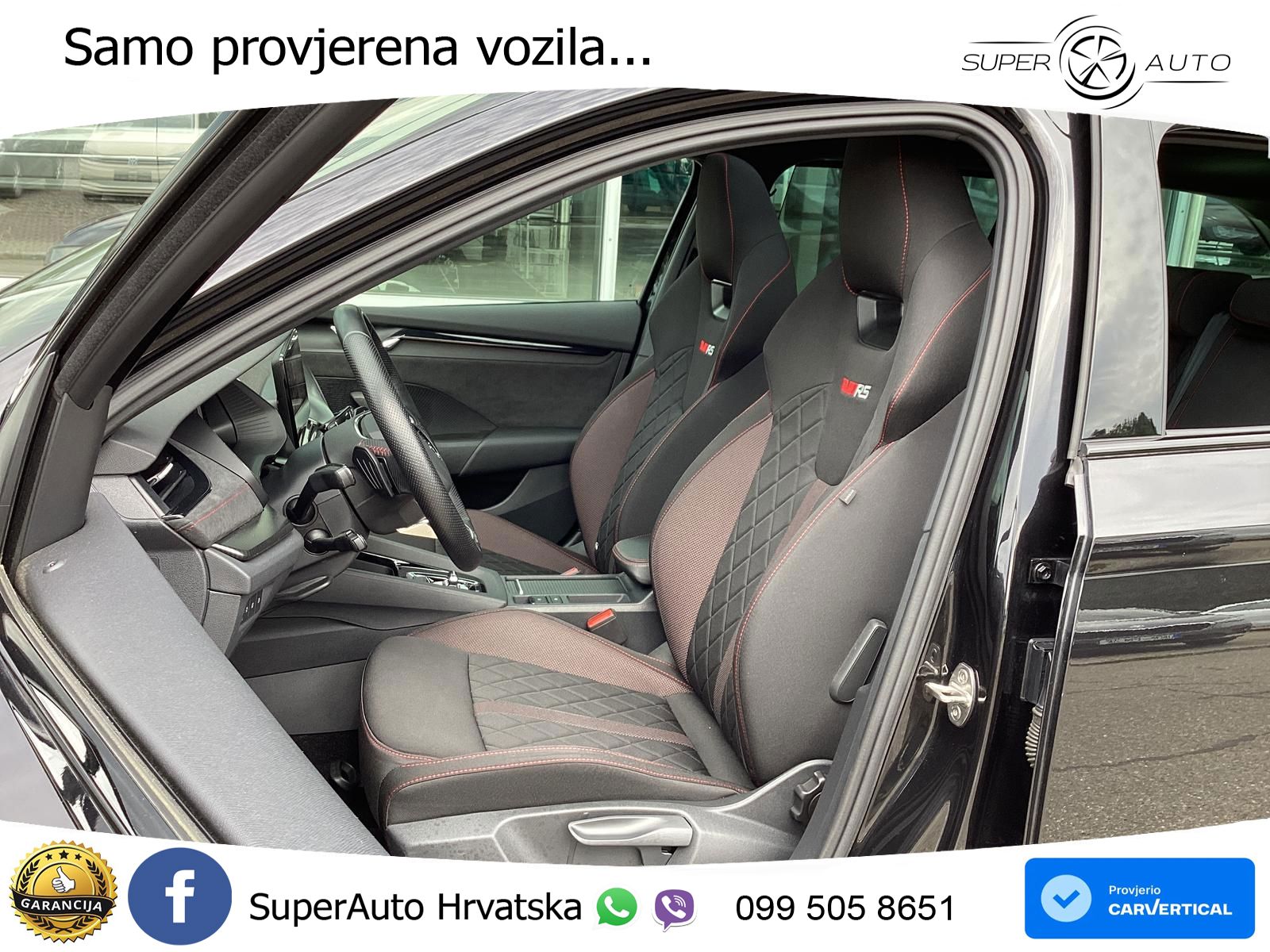 Škoda Octavia Combi RS 2.0 TDI (200 KS) DSG MATRIX+GR SJED+KAM