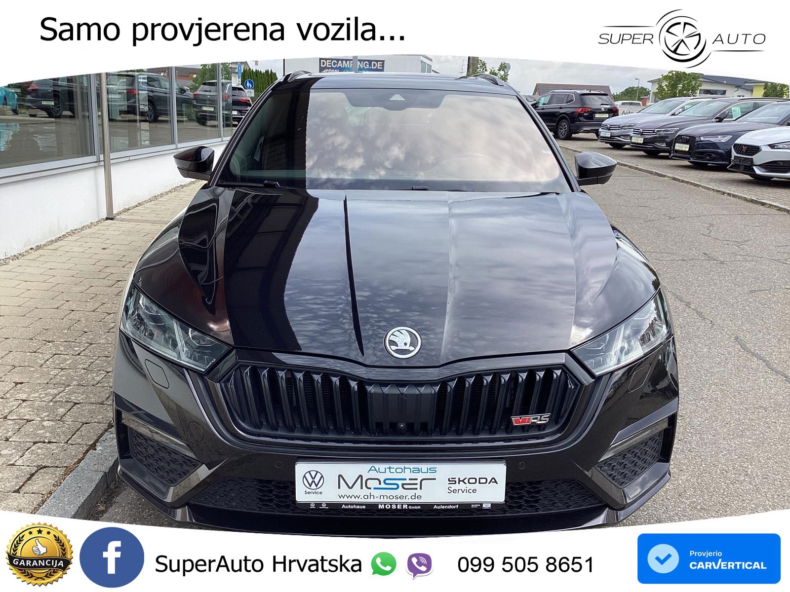 Škoda Octavia Combi RS 2.0 TDI (200 KS) DSG MATRIX+GR SJED+KAM