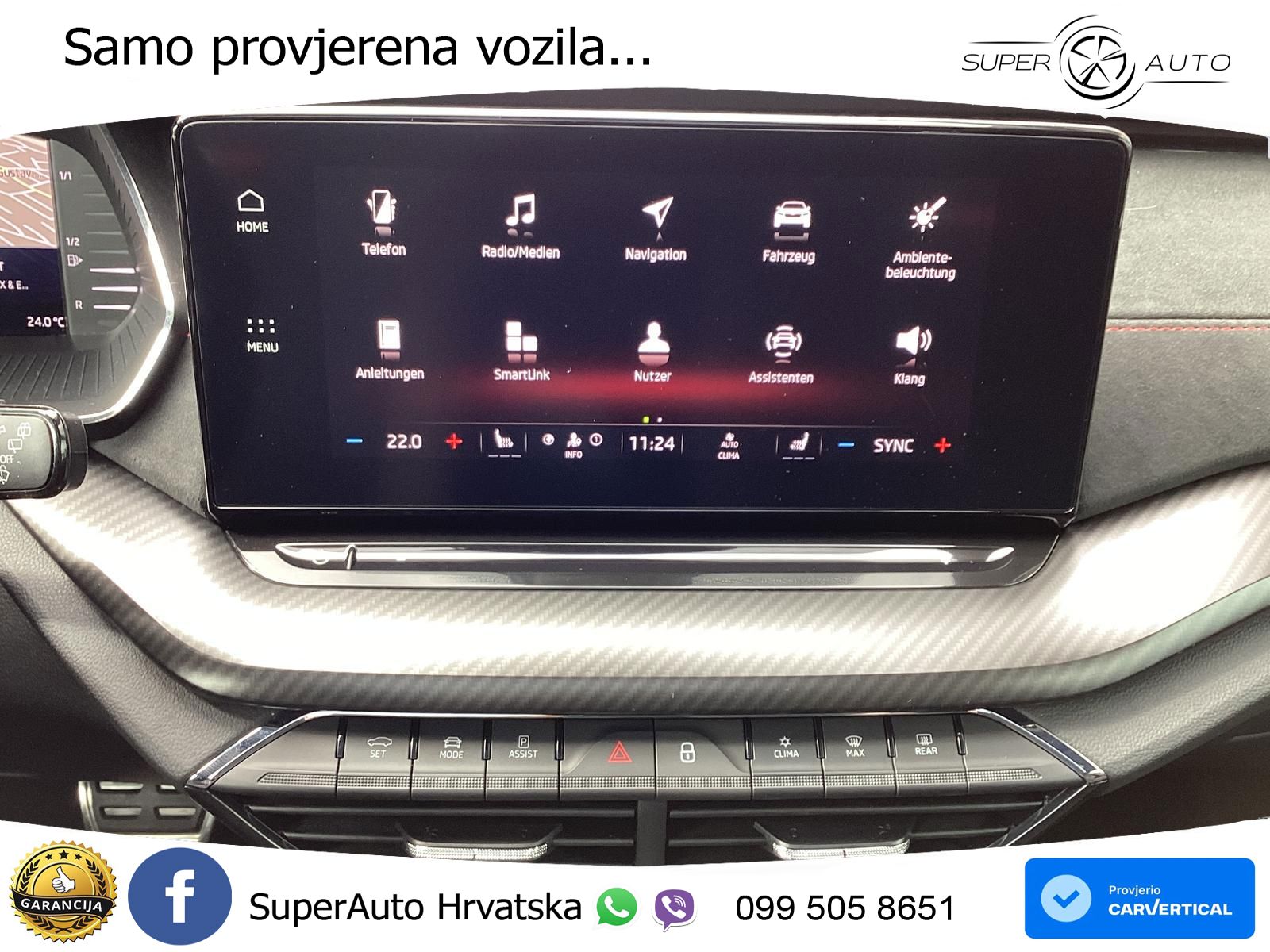 Škoda Octavia Combi RS 2.0 TDI (200 KS) DSG MATRIX+GR SJED+KAM