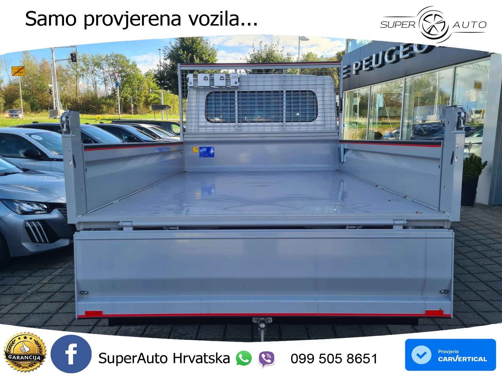Peugeot Boxer Boxer 3-Seiten-Kipper Doppelkabine L3 140 KS