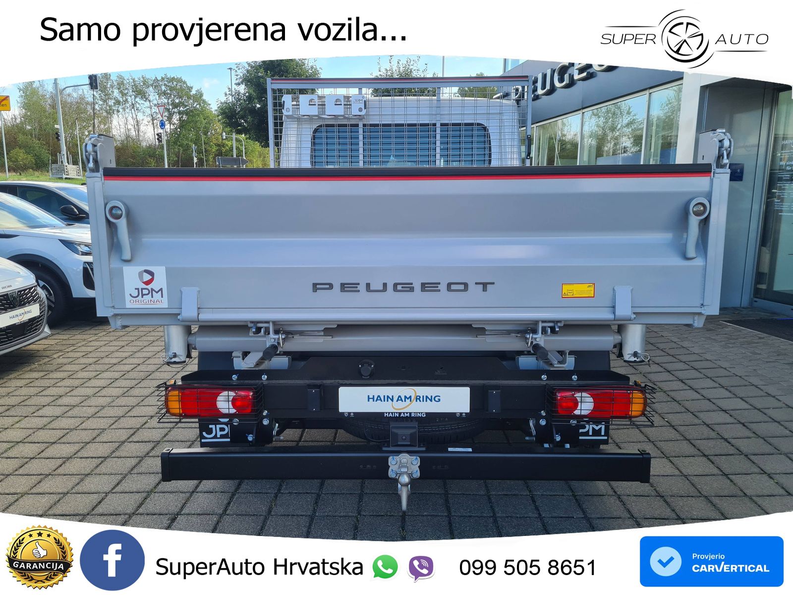 Peugeot Boxer Boxer 3-Seiten-Kipper Doppelkabine L3 140 KS