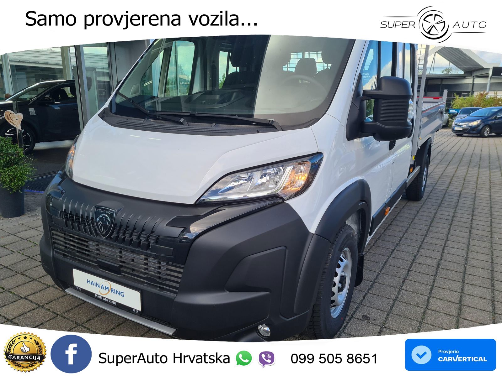 Peugeot Boxer Boxer 3-Seiten-Kipper Doppelkabine L3 140 KS