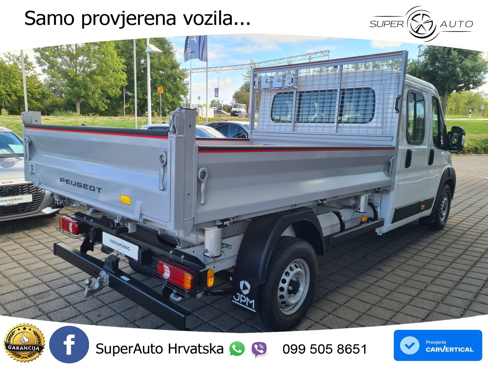 Peugeot Boxer Boxer 3-Seiten-Kipper Doppelkabine L3 140 KS