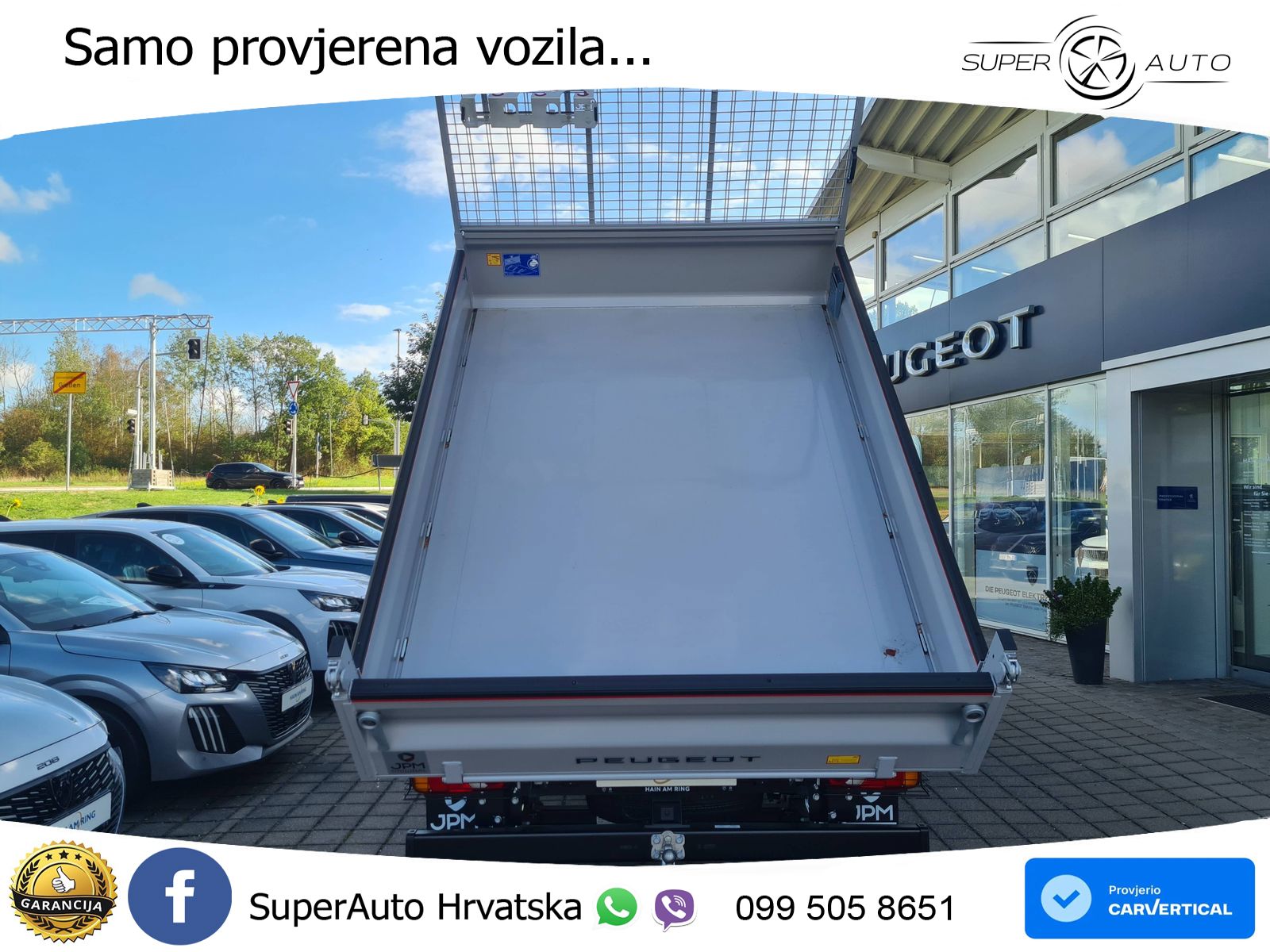Peugeot Boxer Boxer 3-Seiten-Kipper Doppelkabine L3 140 KS